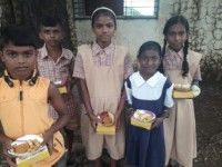 Diwali celebration with school childrens Neral